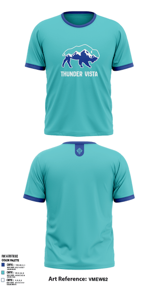 Thunder Vista MS 68035826 Short Sleeve Performance Shirt - 3