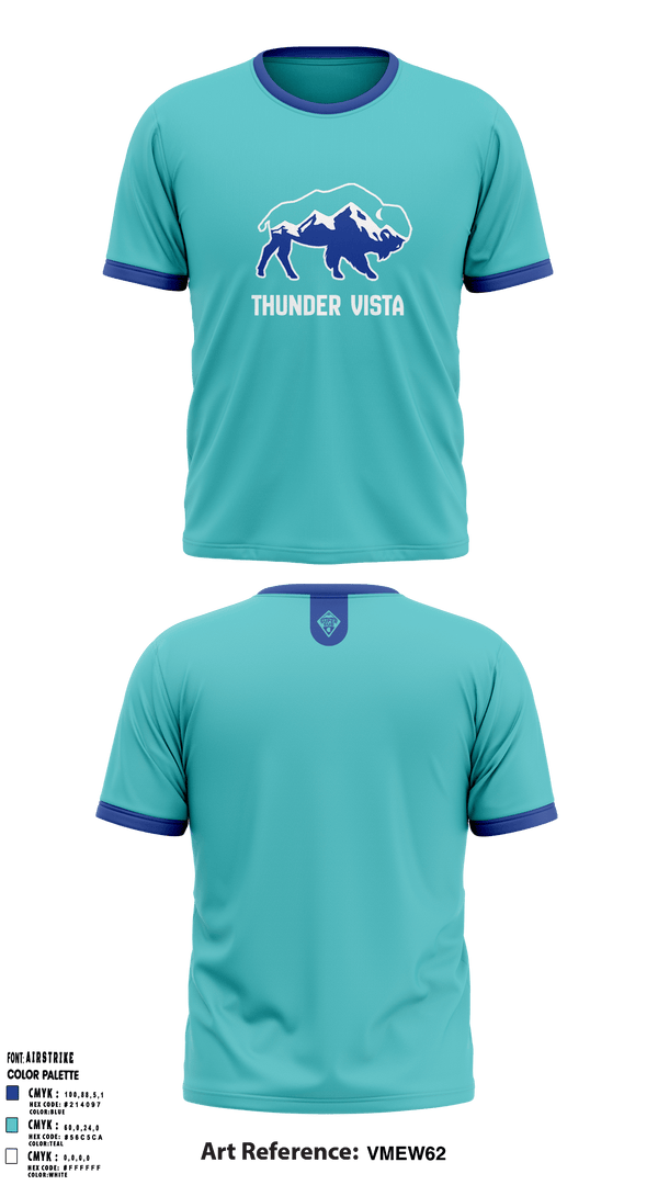 Thunder Vista MS 68035826 Short Sleeve Performance Shirt - 3
