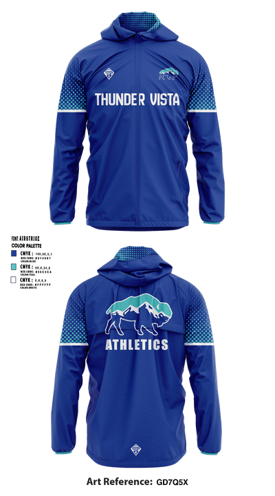 Thunder Vista MS 68035826 Windbreaker - 1