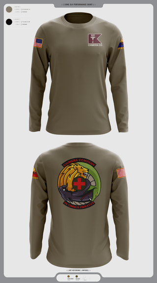 Chimera Company 18775959 Long Sleeve Performance Shirt - 5