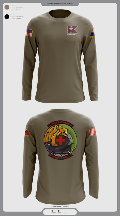 Chimera Company 18775959 Long Sleeve Performance Shirt - 5