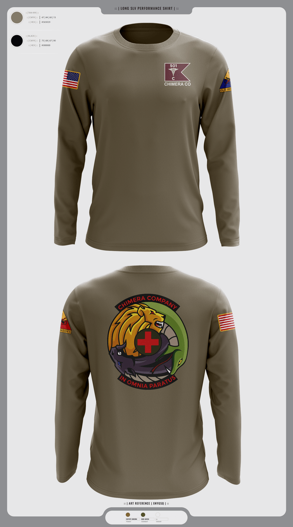 Chimera Company 18775959 Long Sleeve Performance Shirt - 5