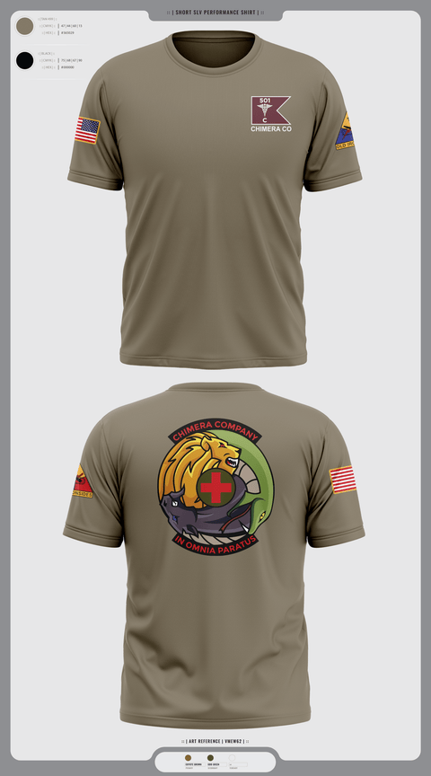 Chimera Company 18775959 Short Sleeve Performance Shirt - 5