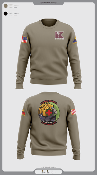 Chimera Company 18775959 Crew Neck Sweatshirt - 5