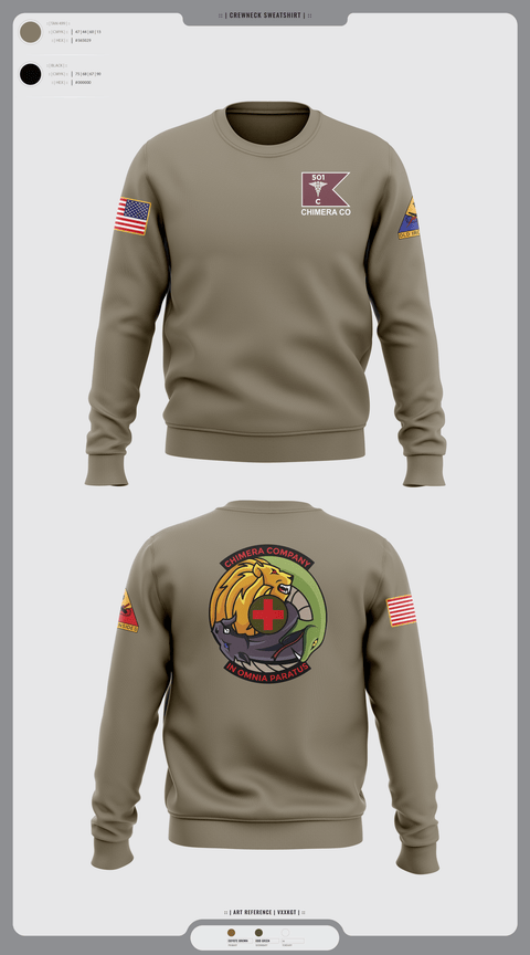 Chimera Company 18775959 Crew Neck Sweatshirt - 5