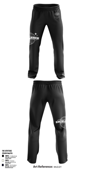 Athletic Black Excellence Sweatpants - 1