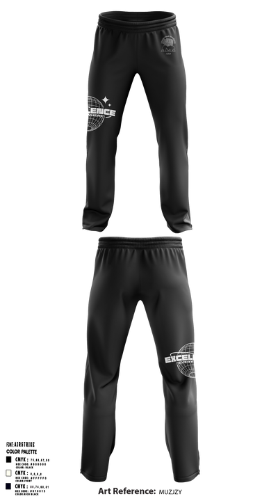 Athletic Black Excellence Sweatpants - 1