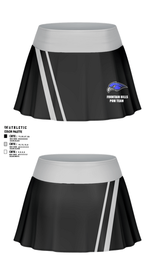 Fountain Hills Pom Team 54391807 Skort - 1