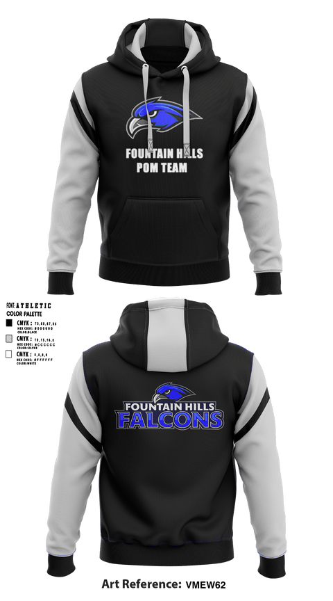 Fountain Hills Pom Team 54391807 Hoodie - 1