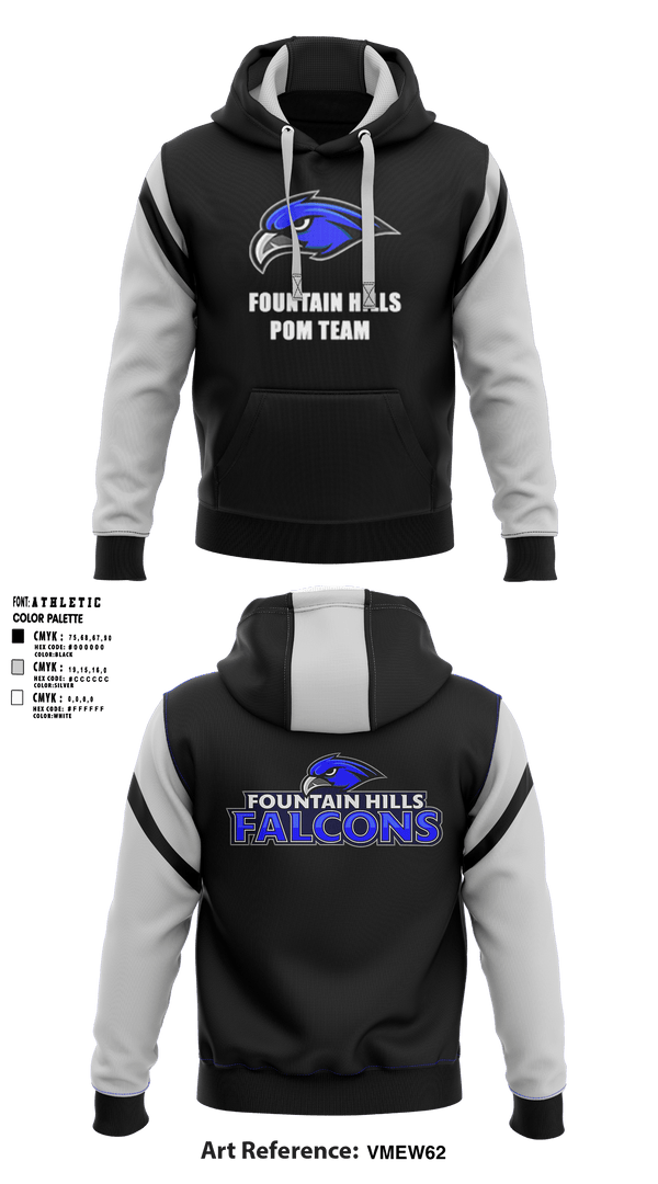 Fountain Hills Pom Team 54391807 Hoodie - 1
