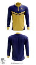 Christiansburg High School Golf Team 75319737 Quarter Zip Jacket - 1