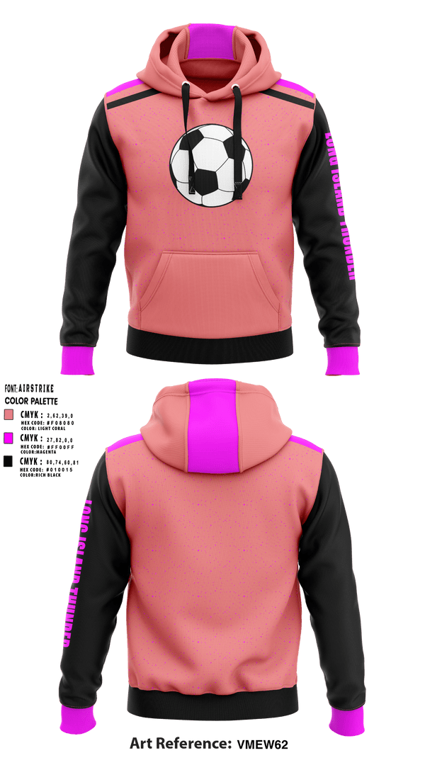 Long Island Thunder 58754793 Hoodie - 1
