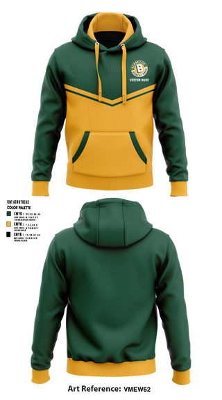 Benbrook High School Bobcat Marching Band 42896694 Hoodie - 1