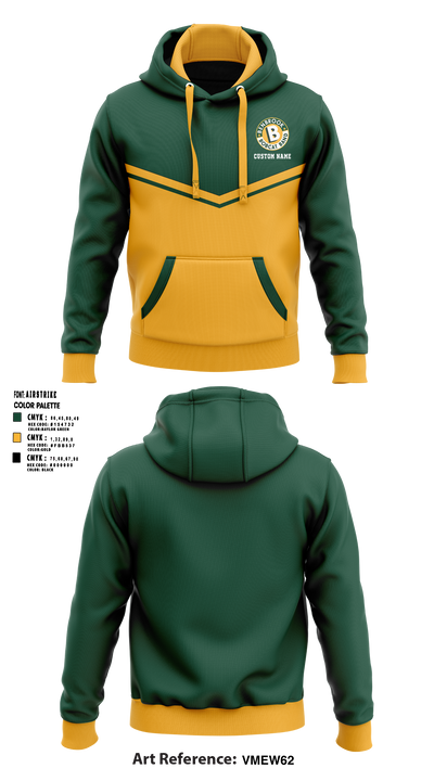 Benbrook High School Bobcat Marching Band 42896694 Hoodie - 1