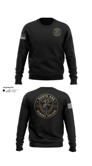 Crew Neck Sweatshirt, SASPD, Police, Teamtime, Team time, sublimation, custom sports apparel, team uniforms, spirit wear, spiritwear, sports uniforms, custom shirts, team store, custom team store, fundraiser sports, apparel fundraiser
