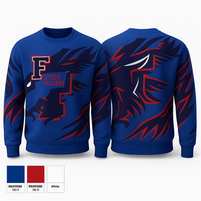 Fitch Falcons 70762726 Crew Neck Sweatshirt - 1