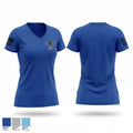 Palo Verde AFJROTC 74691346 Women's Short Sleeve V-neck Shirt - 1