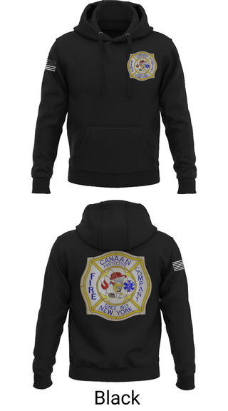 Hoodie, Canaan Protective Fire Company, Fire Department, Teamtime, Team time, sublimation, custom sports apparel, team uniforms, spirit wear, spiritwear, sports uniforms, custom shirts, team store, custom team store, fundraiser sports, apparel fundraiser