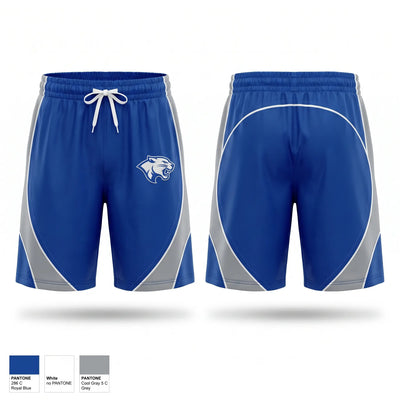 Jarrell Middle School Basketball Athletic Shorts With Pockets - 1
