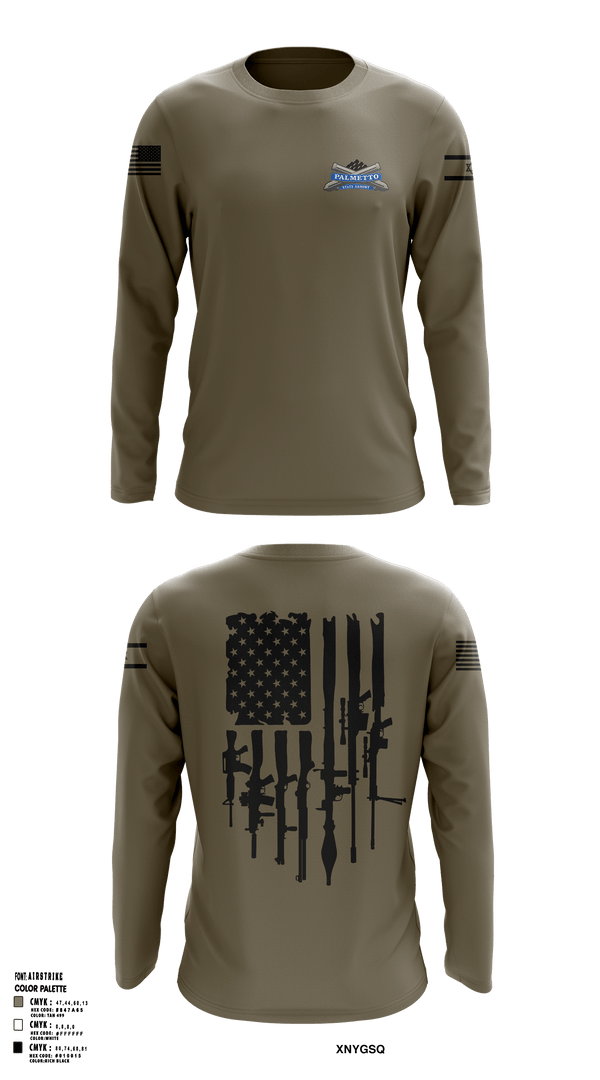 PSA gear 85024144 Long Sleeve Performance Shirt - 2