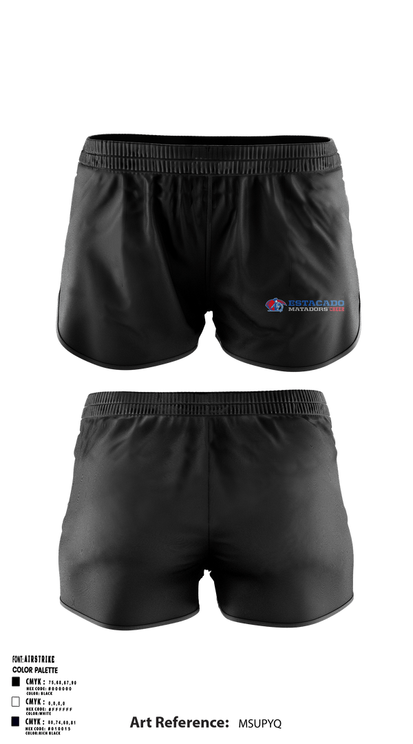 Estacado High School Cheer 9310800 Ranger Panties - 43