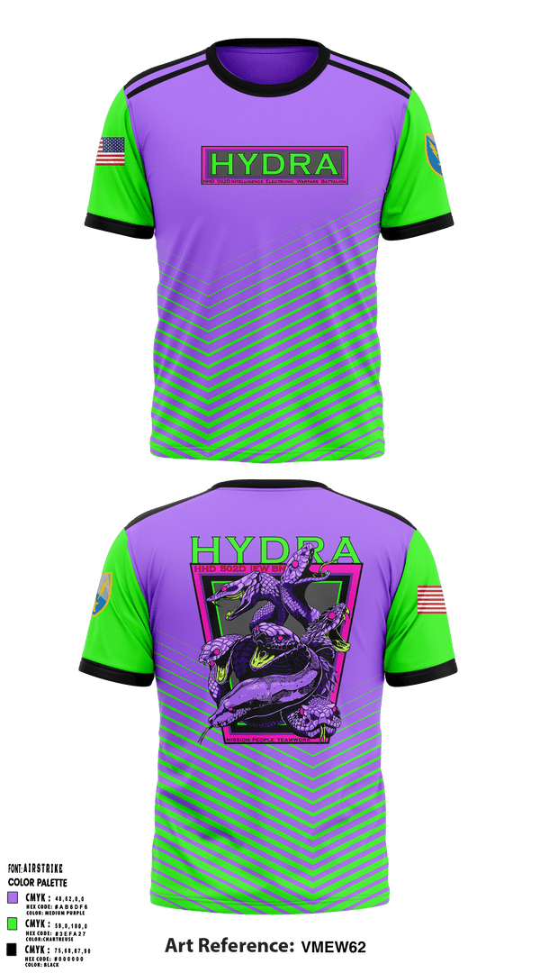 HHD HYDRA Short Sleeve Performance Shirt - 1