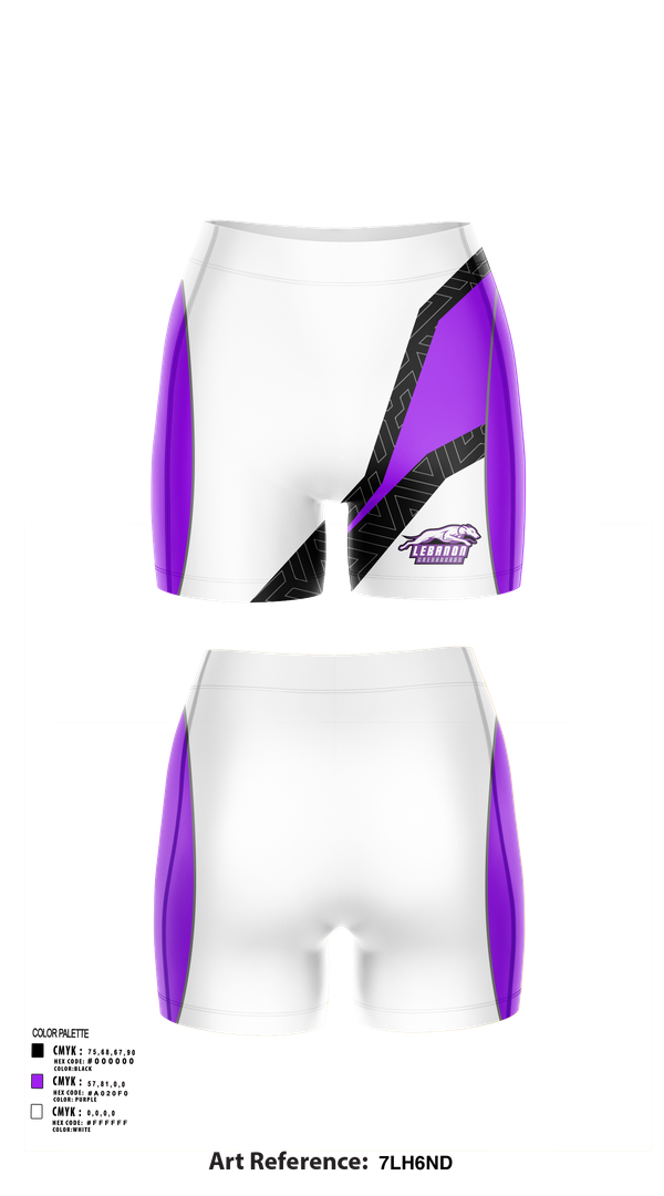 Womens Shorts, Lebanon Greyhounds, Spirit Store, Teamtime, Team time, sublimation, custom sports apparel, team uniforms, spirit wear, spiritwear, sports uniforms, custom shirts, team store, custom team store, fundraiser sports, apparel fundraiser