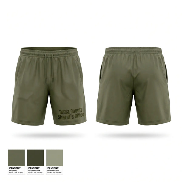 Athletic Shorts With Pockets, Tama County Sheriff’s Office, Police, Teamtime, Team time, sublimation, custom sports apparel, team uniforms, spirit wear, spiritwear, sports uniforms, custom shirts, team store, custom team store, fundraiser sports, apparel fundraiser