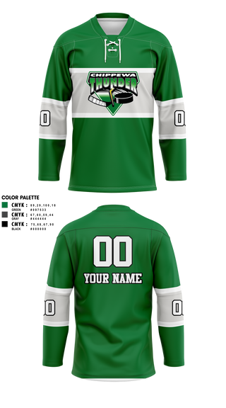 Chippewa Youth Hockey Association Hockey Jersey - 5