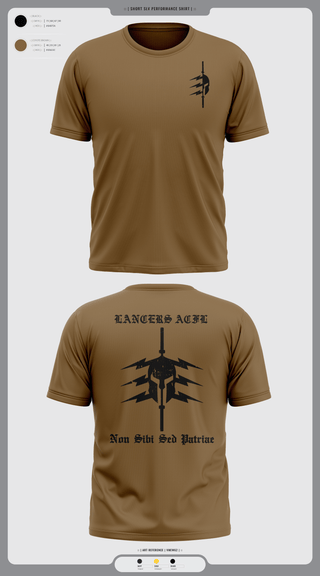 LANCERS ACFL 55987769 Short Sleeve Performance Shirt - 15