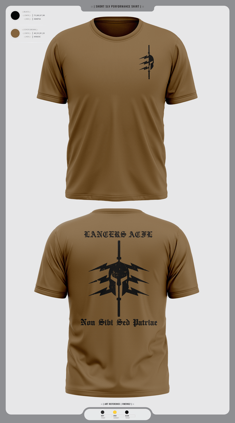 LANCERS ACFL 55987769 Short Sleeve Performance Shirt - 15
