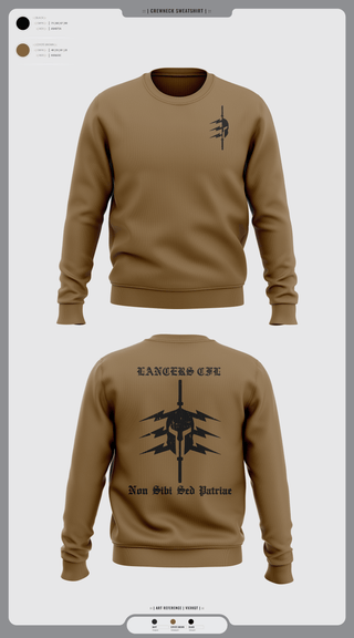 LANCERS CFL 55987769 Crew Neck Sweatshirt - 16
