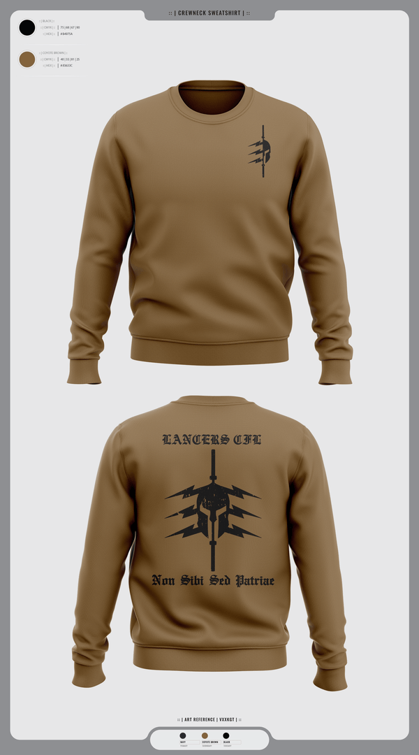 LANCERS CFL 55987769 Crew Neck Sweatshirt - 16