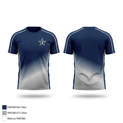 San Pablo Cowboys 88867512 Short Sleeve Performance Shirt - 1