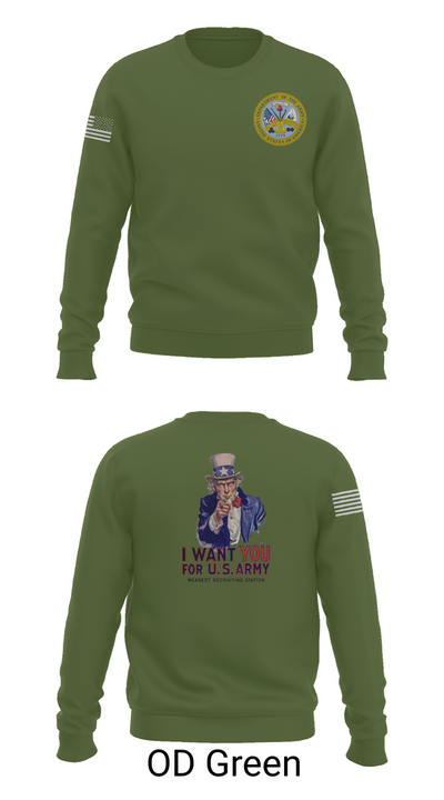 US Army I Want You 76454793 Crew Neck Sweatshirt - 45