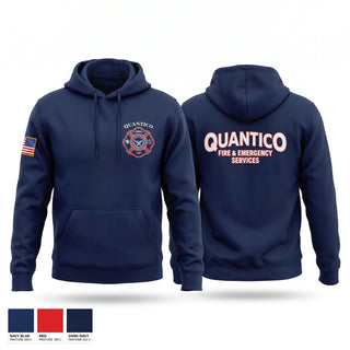 Hoodie, Quantico Fire and Emergency Services, Fire Department, Teamtime, Team time, sublimation, custom sports apparel, team uniforms, spirit wear, spiritwear, sports uniforms, custom shirts, team store, custom team store, fundraiser sports, apparel fundraiser