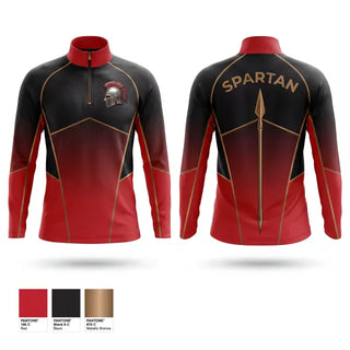 Quarter Zip Jacket, Clermont United Soccer Club, Men's Soccer, Teamtime, Team time, sublimation, custom sports apparel, team uniforms, spirit wear, spiritwear, sports uniforms, custom shirts, team store, custom team store, fundraiser sports, apparel fundraiser