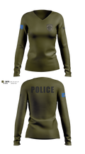 P&P SRT Women's Long Sleeve V-neck Shirt - 5