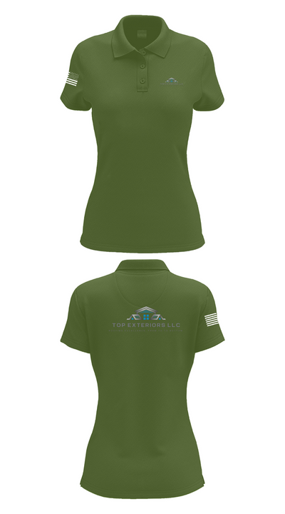 Top Exteriors LLC 46734894 Women's Short Sleeve Performance Polo  - 25