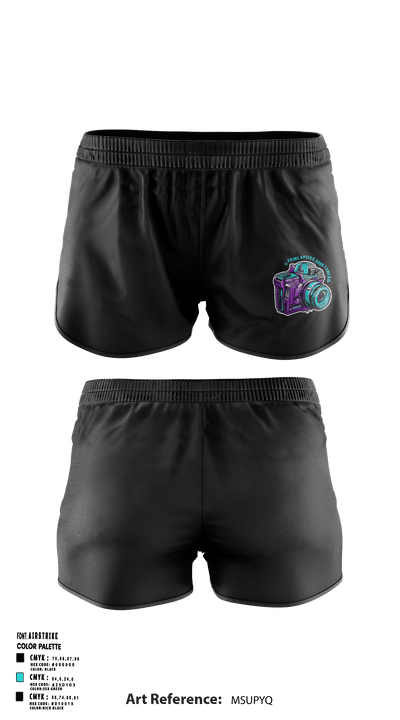 Prime Optics Sports Media 38109885 Women's Shorts - 1