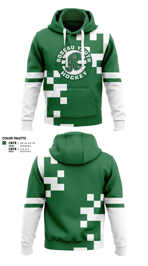 Roseau Youth Hockey Hoodie - 1