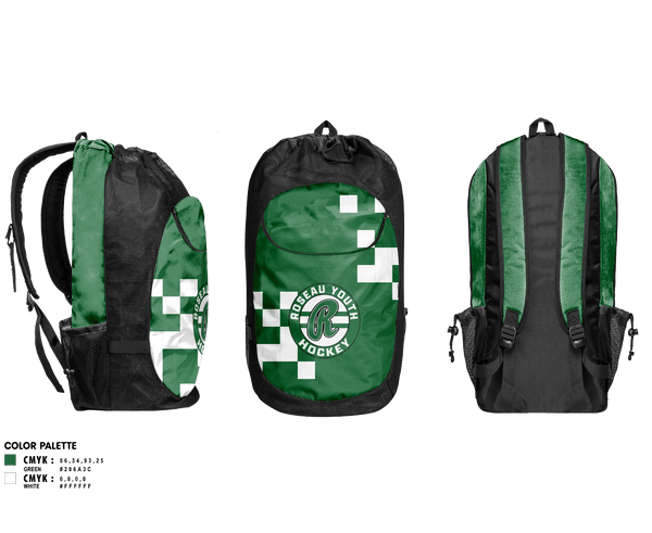 Roseau Youth Hockey Gear Bag - 1