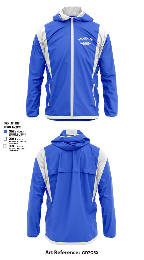 Monroe Cross Country 86835649 Windbreaker - 1