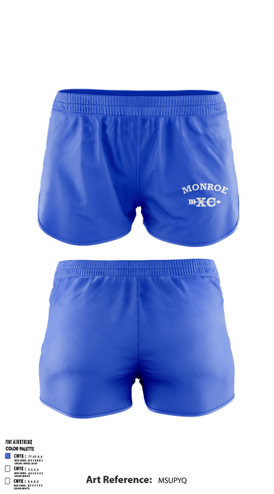Monroe Cross Country 86835649 Track Shorts - 1