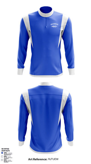 Monroe Cross Country 86835649 Quarter Zip Jacket - 1
