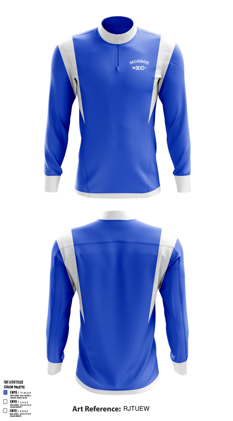 Monroe Cross Country 86835649 Quarter Zip Jacket - 1