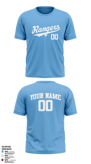 IWV Youth Baseball 93154147 Short Sleeve Performance Shirt - 34