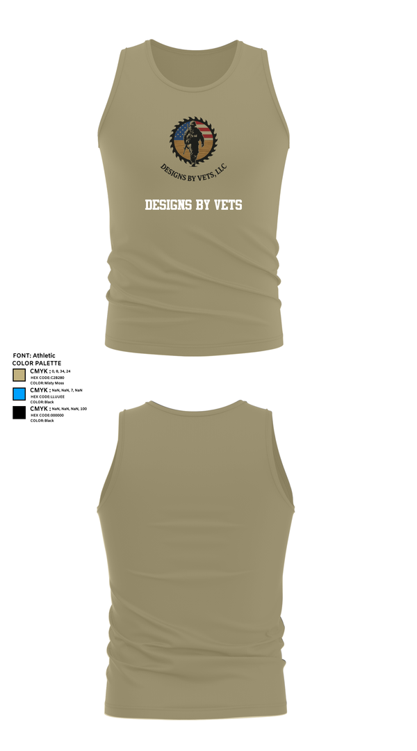 Tank Top, Designs By Vets, , Teamtime, Team time, sublimation, custom sports apparel, team uniforms, spirit wear, spiritwear, sports uniforms, custom shirts, team store, custom team store, fundraiser sports, apparel fundraiser