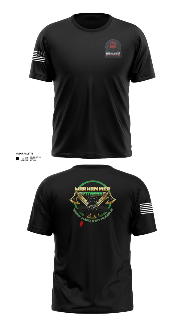 Old School Cotton Feel Shirt, Warhammer Fitness, , Teamtime, Team time, sublimation, custom sports apparel, team uniforms, spirit wear, spiritwear, sports uniforms, custom shirts, team store, custom team store, fundraiser sports, apparel fundraiser