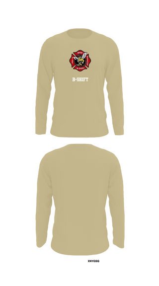 Long Sleeve Performance Shirt, B-Shift, Fire Department, Teamtime, Team time, sublimation, custom sports apparel, team uniforms, spirit wear, spiritwear, sports uniforms, custom shirts, team store, custom team store, fundraiser sports, apparel fundraiser